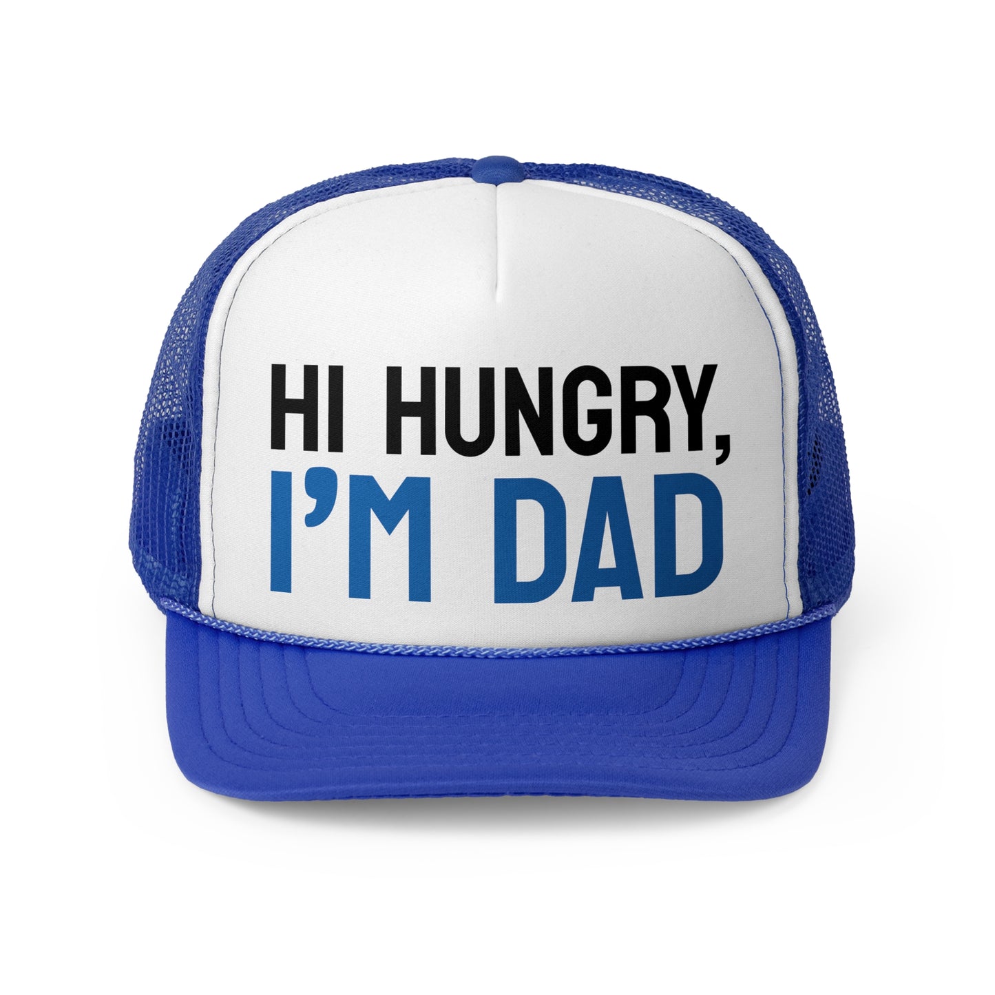 Funny Dad Trucker Cap - 'Hi Hungry, I'm Dad'