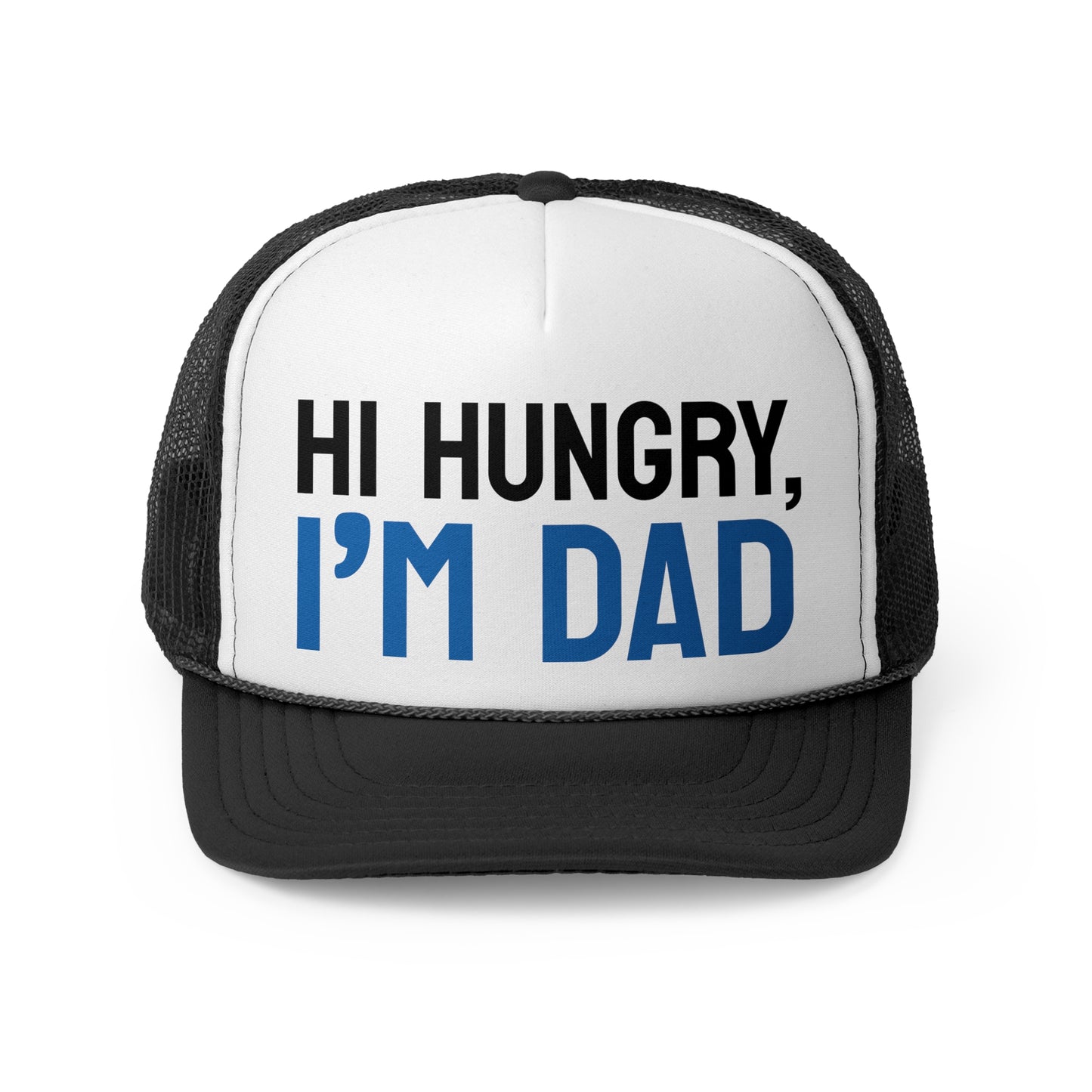 Funny Dad Trucker Cap - 'Hi Hungry, I'm Dad'