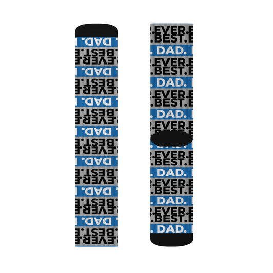 Personalized Sublimation Socks, Fun Statement Socks, Gift for Dad, Cool Socks for Men, Unique Father's Day Gift, Trendy Fashion Accessories