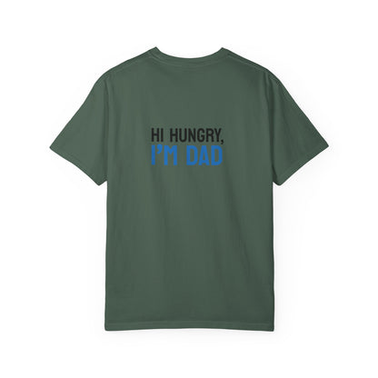 Funny Dad Grilling T-Shirt - Step Back This Dad Is Grilling & Hi Hungry, I'm Dad