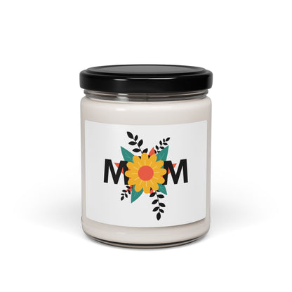 Floral Mom Scented Soy Candle - 9oz, Perfect Gift for Mother's Day