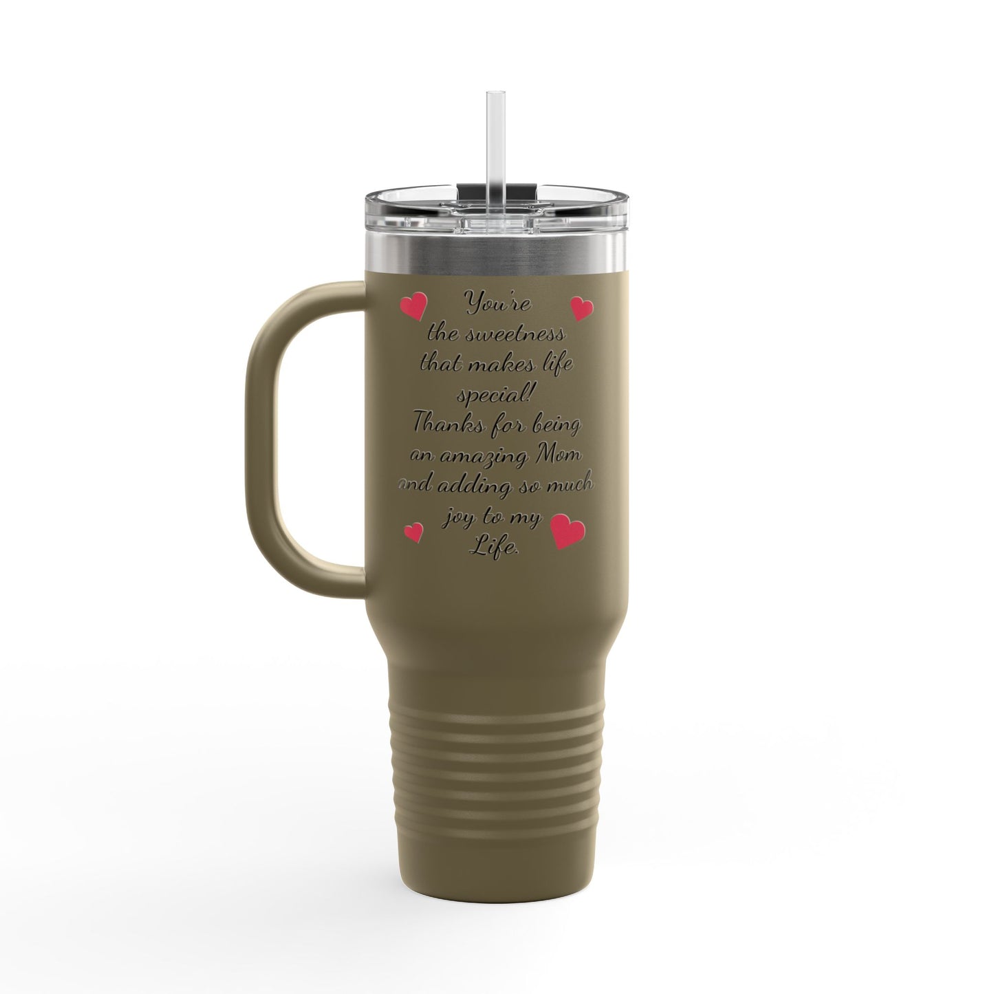 Inspirational Insulated Travel Mug for Moms - 40oz