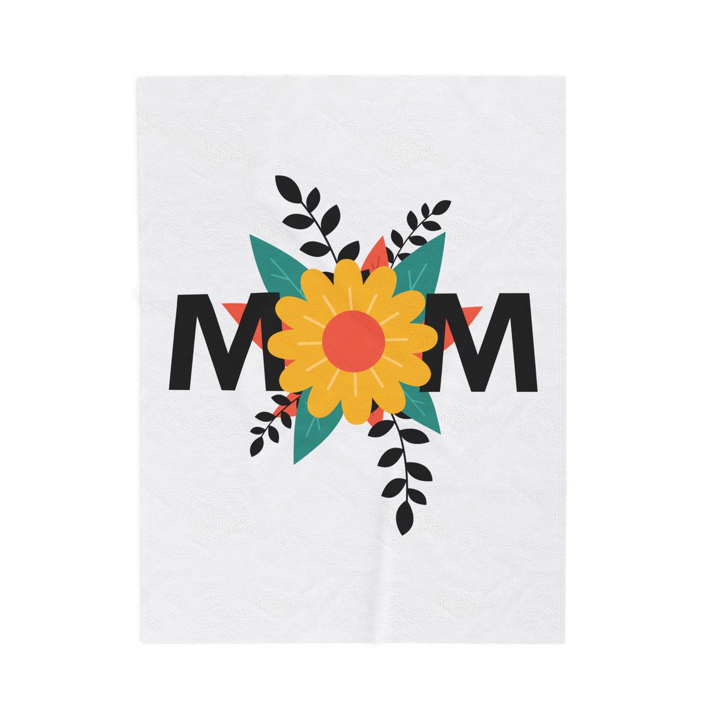 Cozy Floral Mom Blanket | Perfect Gift for Mother's Day