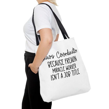 Funny Chaos Coordinator Tote Bag - Perfect for Moms