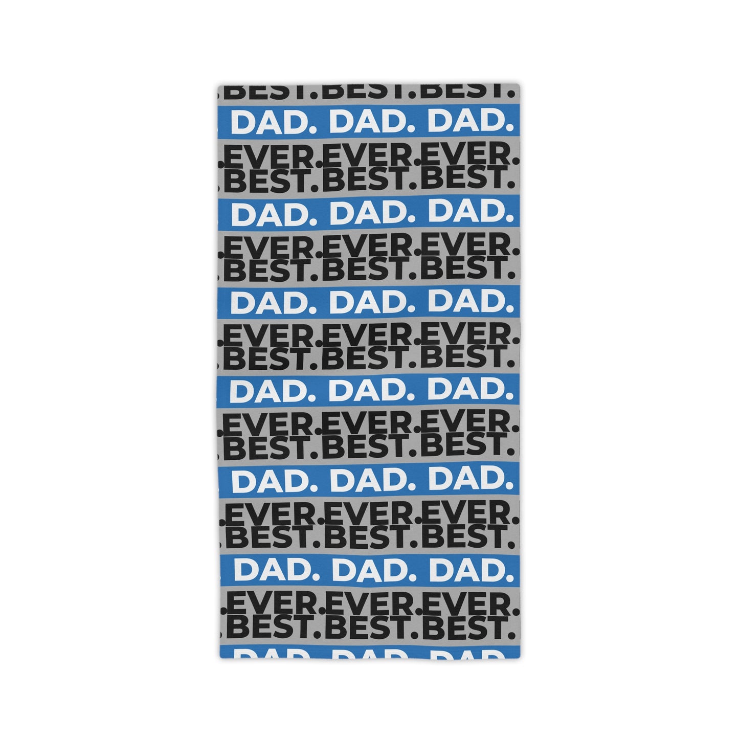 Best Dad Ever Beach Towel - Perfect Father's Day Gift