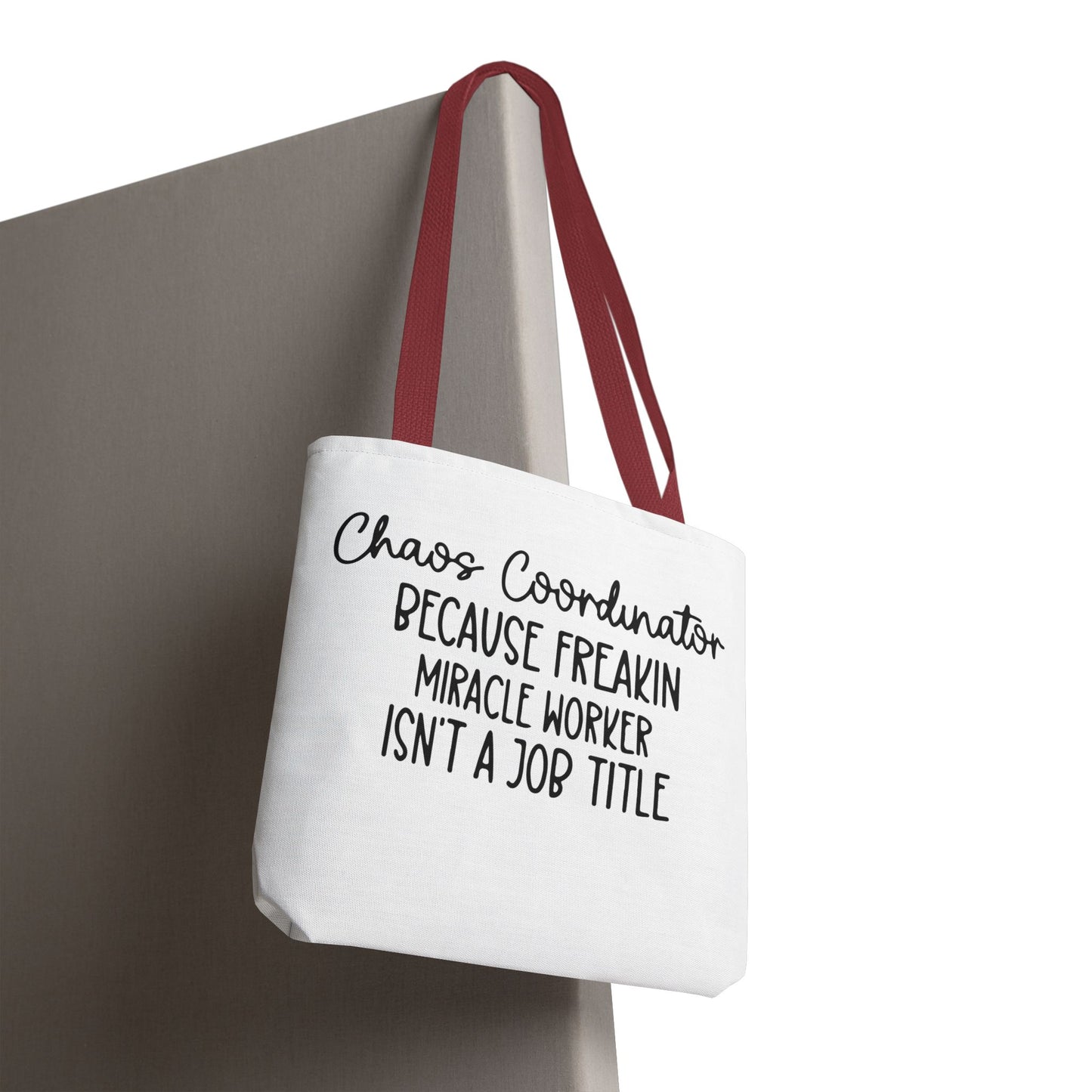 Funny Chaos Coordinator Tote Bag - Perfect for Moms