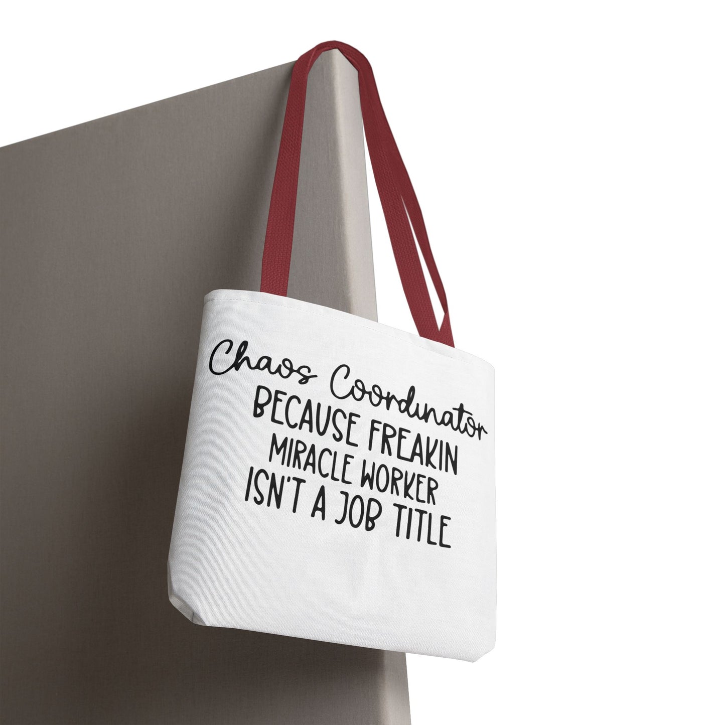 Funny Chaos Coordinator Tote Bag - Perfect for Moms