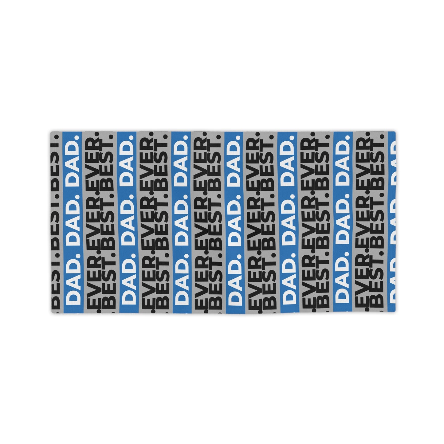 Best Dad Ever Beach Towel - Perfect Father's Day Gift