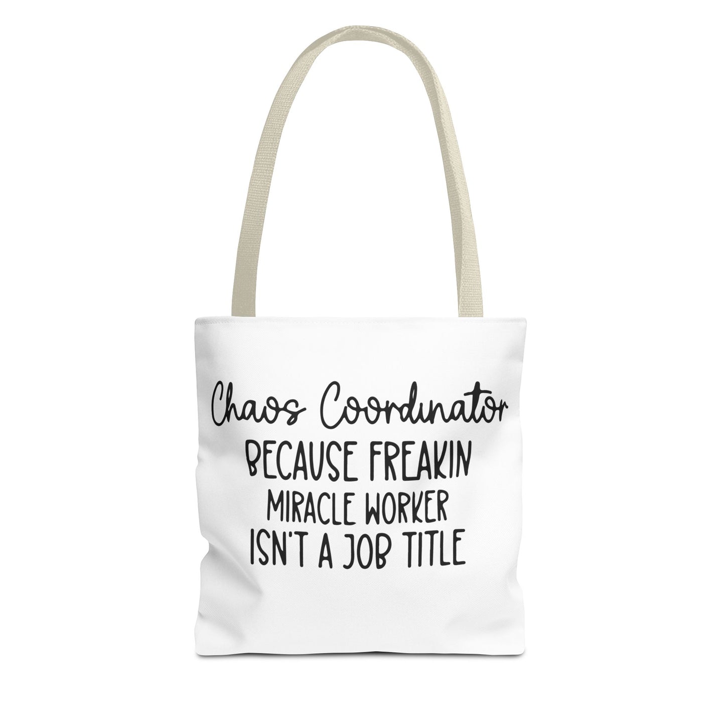 Funny Chaos Coordinator Tote Bag - Perfect for Moms