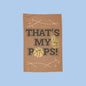 Custom Golf Towels – Perfect Gift for Dads – "That's My Pops!" Design