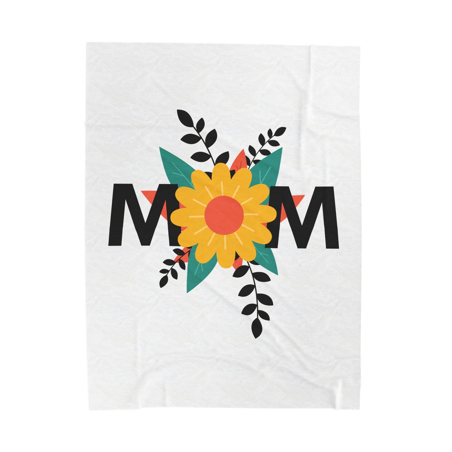 Cozy Floral Mom Blanket | Perfect Gift for Mother's Day