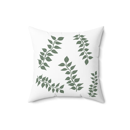 Floral Mom Square Pillow - Cozy Home Decor for Mother's Day