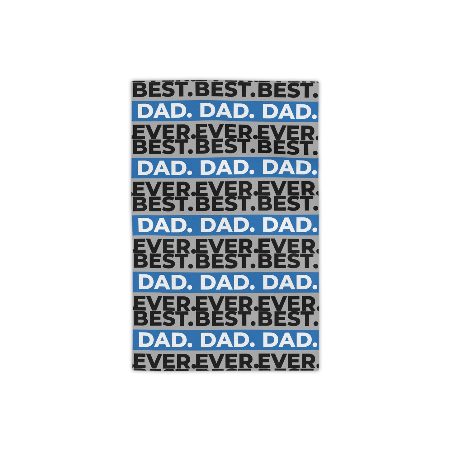 Best Dad Ever Beach Towel - Perfect Father's Day Gift
