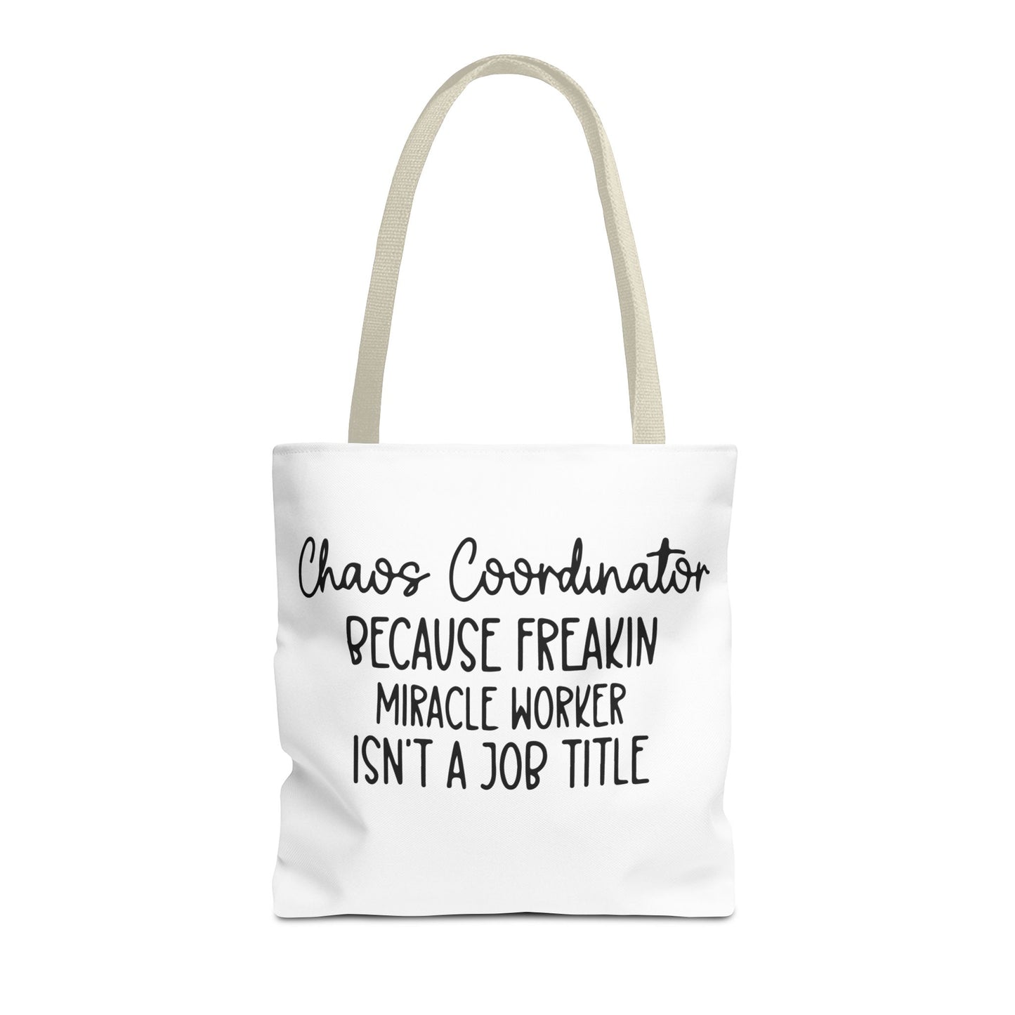 Funny Chaos Coordinator Tote Bag - Perfect for Moms