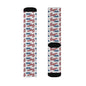 Super Dad Sublimation Socks - Perfect Gift for Father's Day & Casual Wear