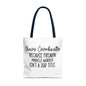 Funny Chaos Coordinator Tote Bag - Perfect for Moms