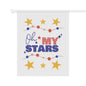 Patriotic Garden Banner - 'Oh My Stars' Decor for Holidays