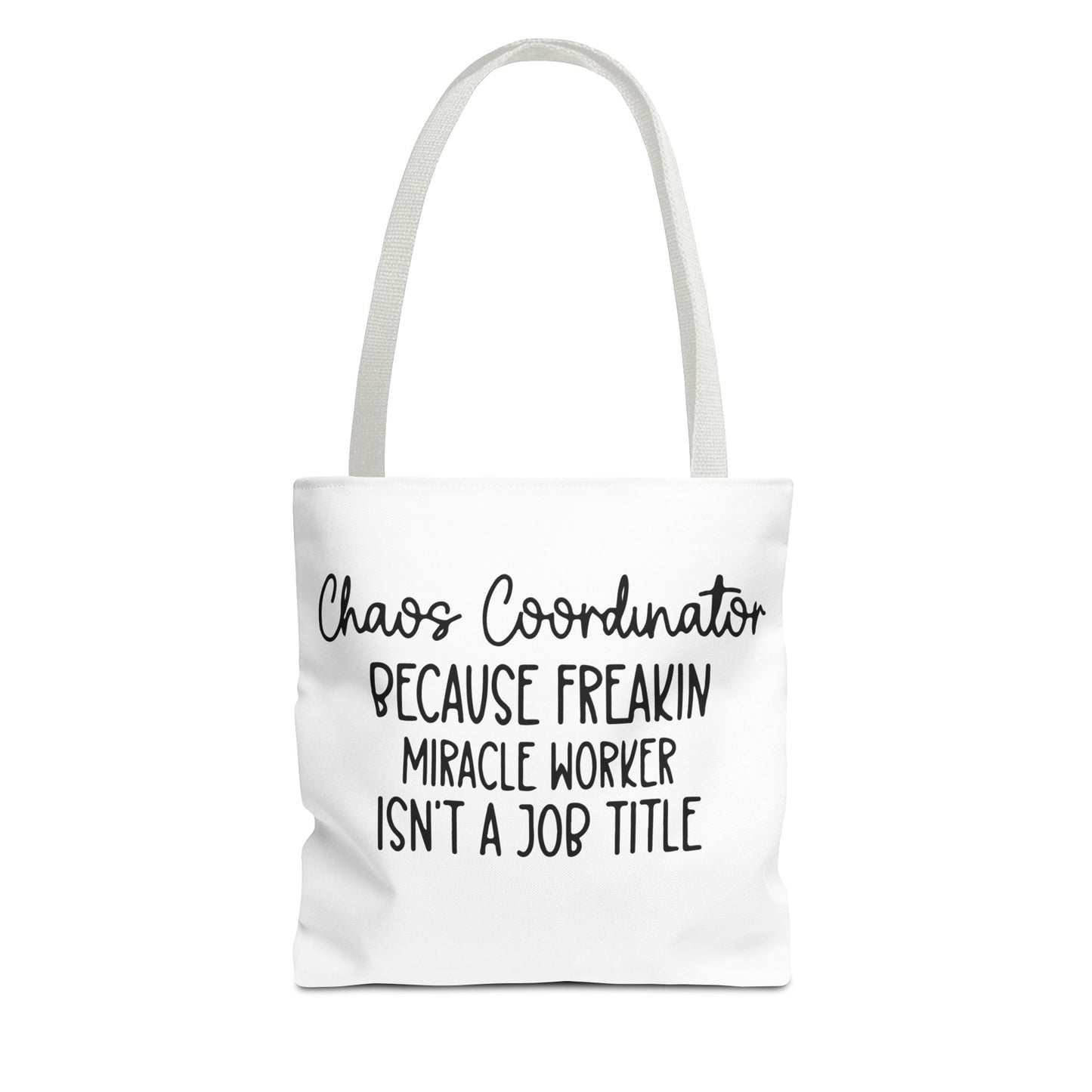 Funny Chaos Coordinator Tote Bag - Perfect for Moms