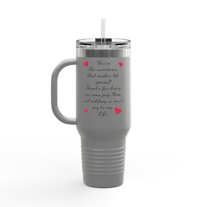 Inspirational Insulated Travel Mug for Moms - 40oz