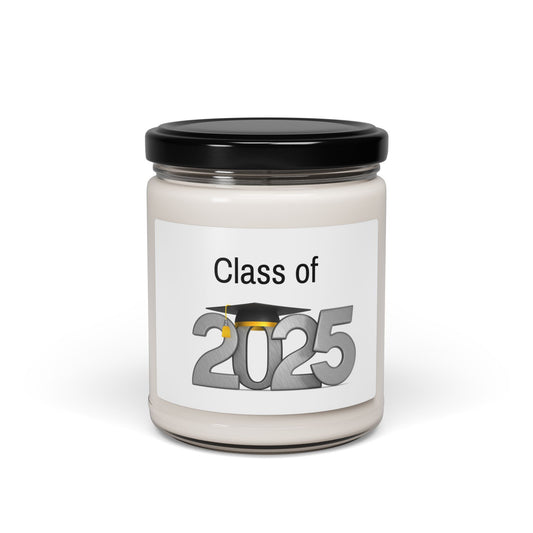 Graduation Scented Soy Candle - Class of 2025 - Celebrate Success