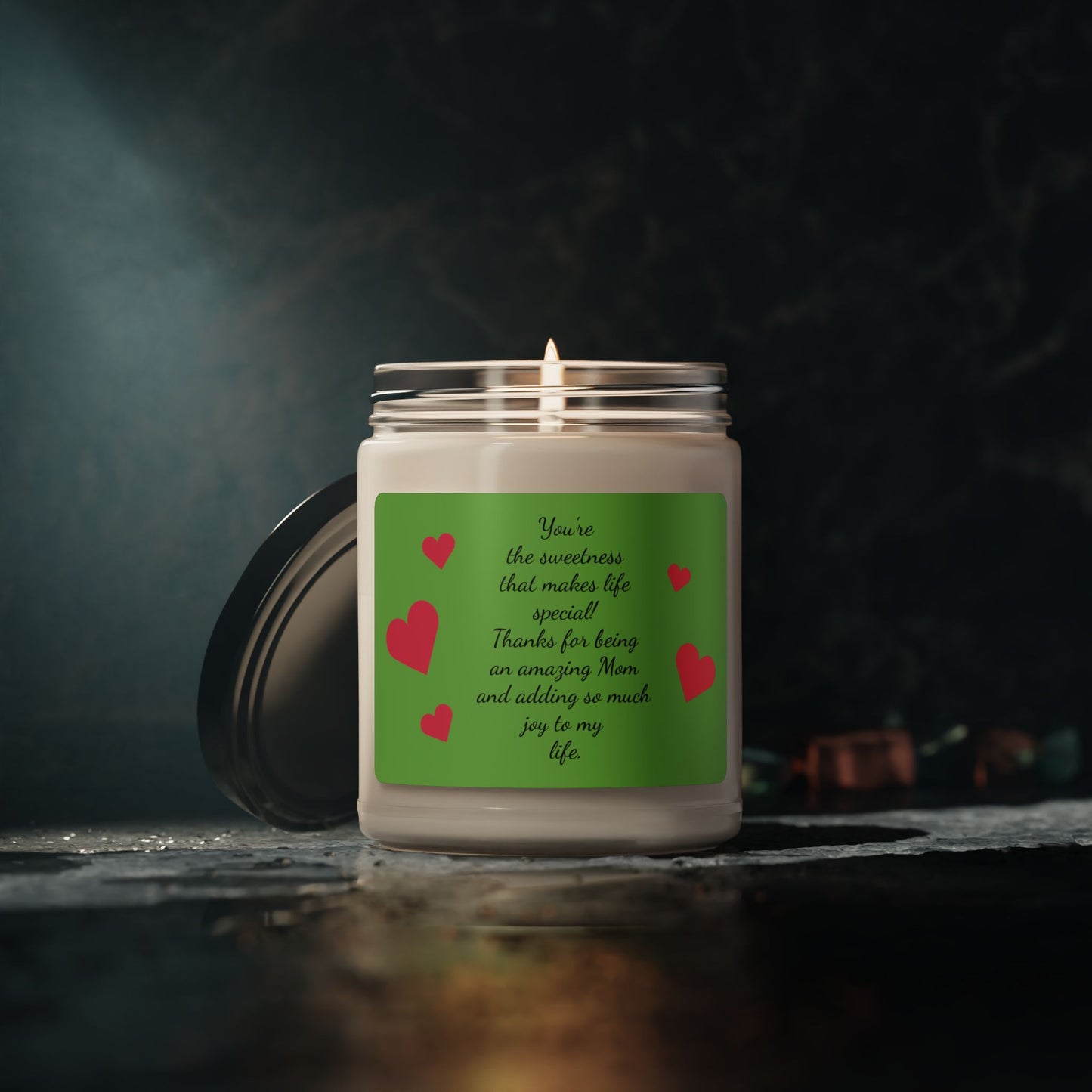 Heartfelt Gratitude Scented Soy Candle for Moms - 9oz