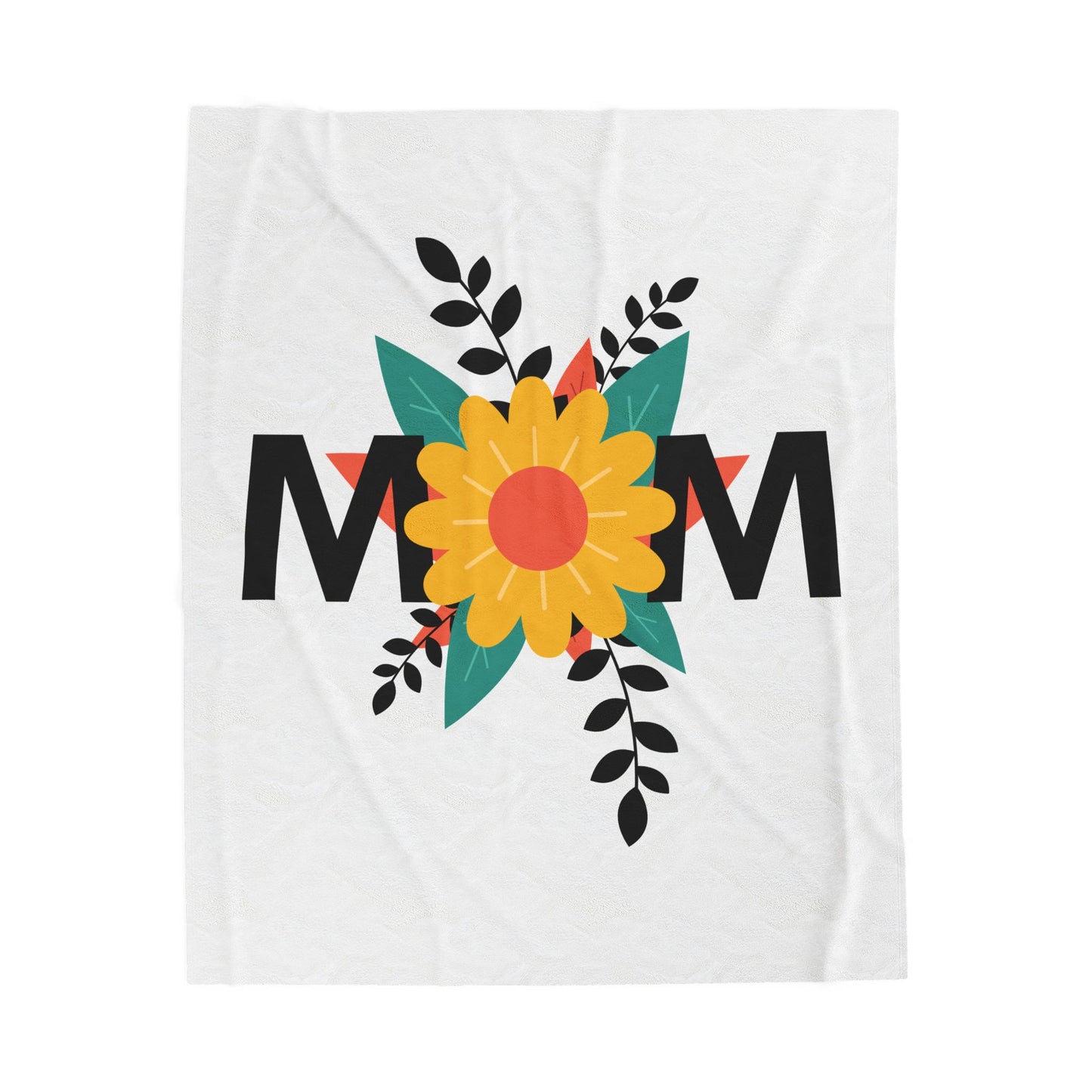 Cozy Floral Mom Blanket | Perfect Gift for Mother's Day