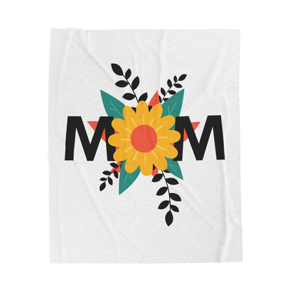 Cozy Floral Mom Blanket | Perfect Gift for Mother's Day