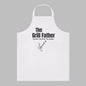 Funny Grill Father Apron with 5-Color Straps - Perfect for BBQ Lovers