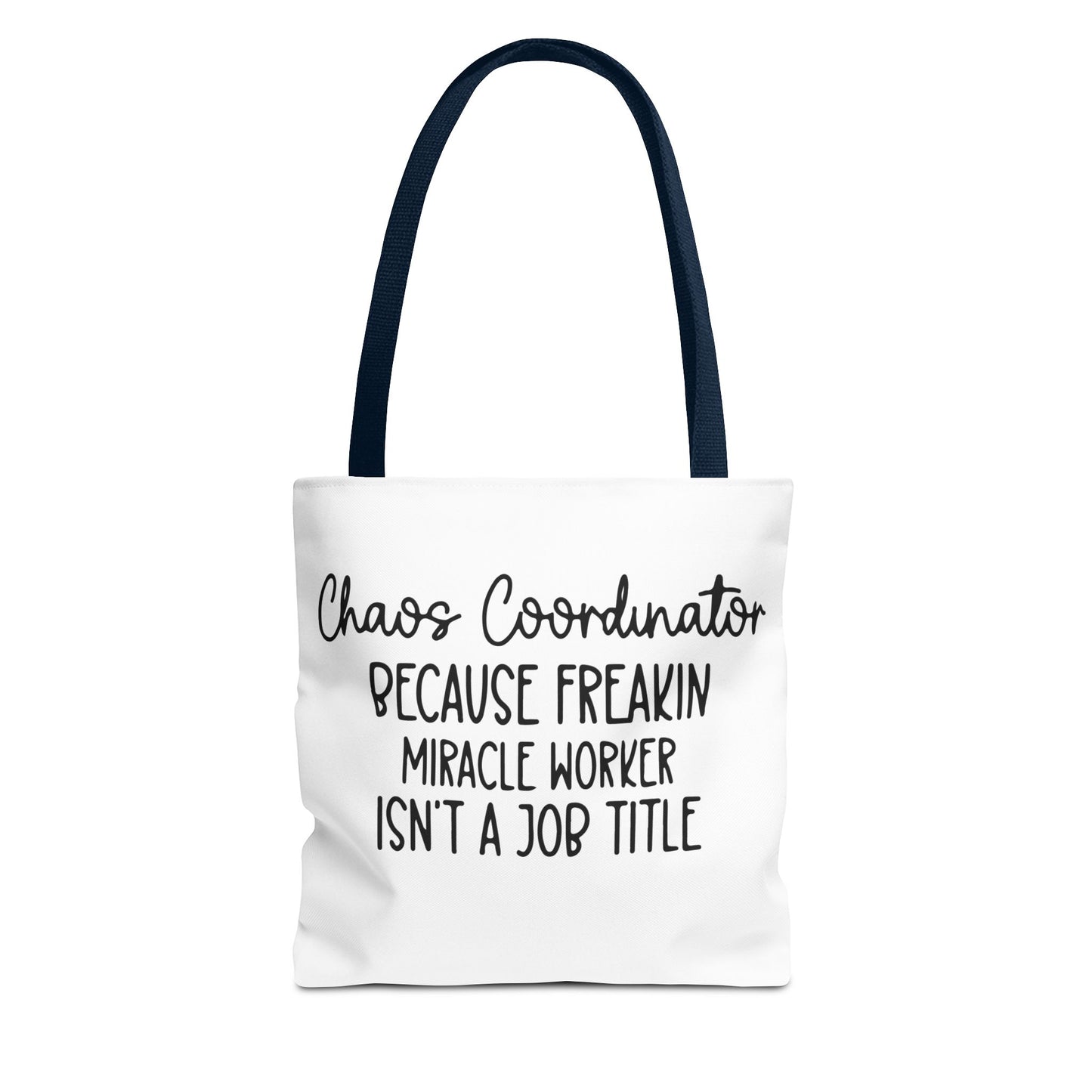 Funny Chaos Coordinator Tote Bag - Perfect for Moms