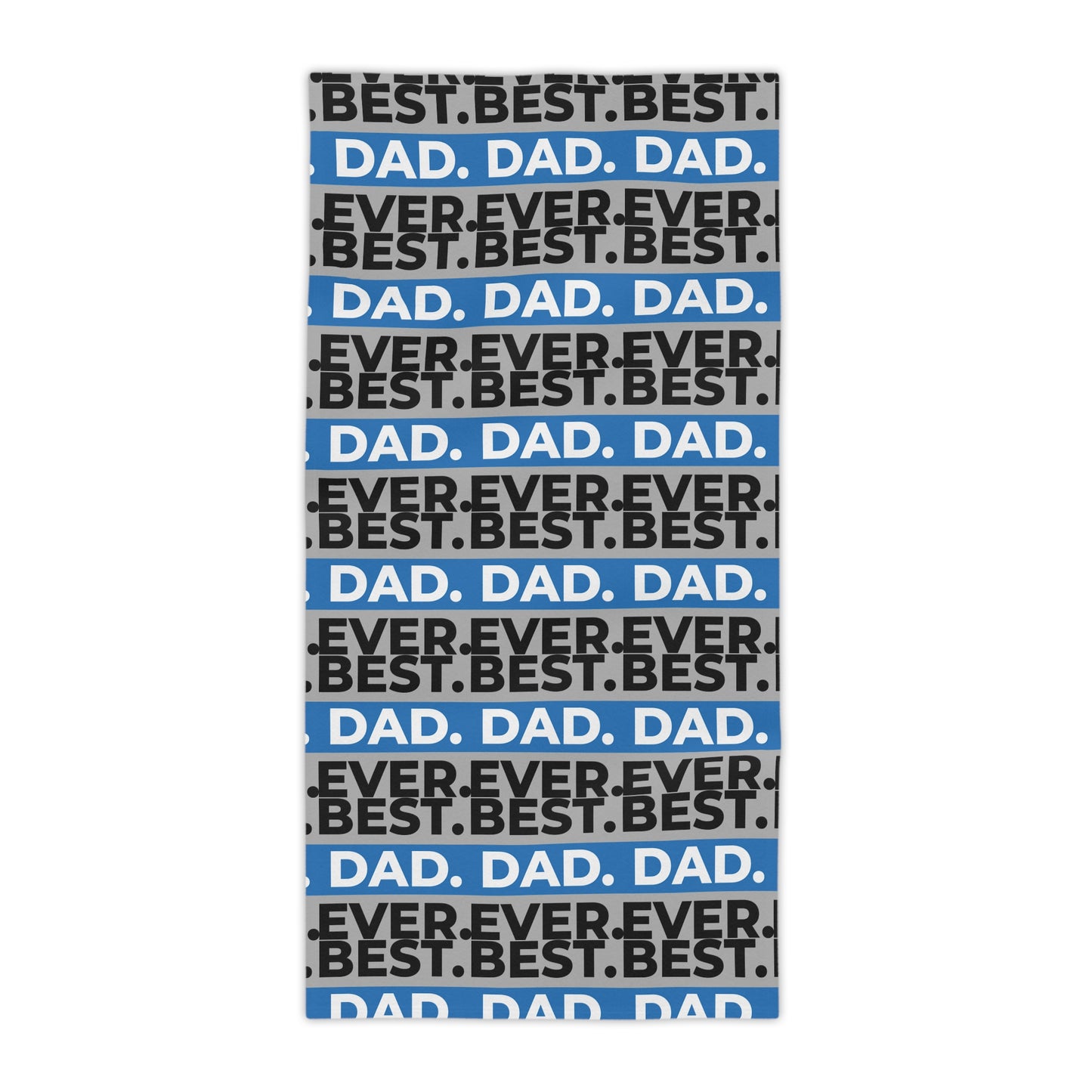 Best Dad Ever Beach Towel - Perfect Father's Day Gift