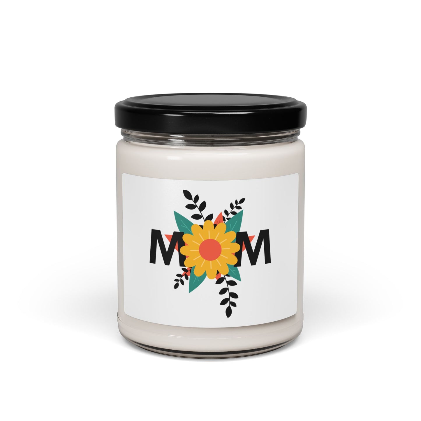 Floral Mom Scented Soy Candle - 9oz, Perfect Gift for Mother's Day