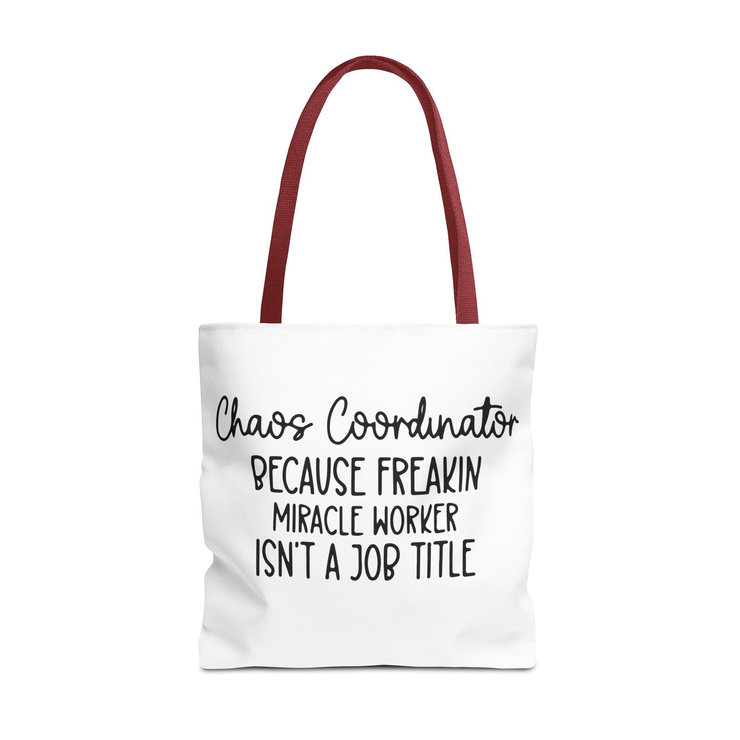 Funny Chaos Coordinator Tote Bag - Perfect for Moms