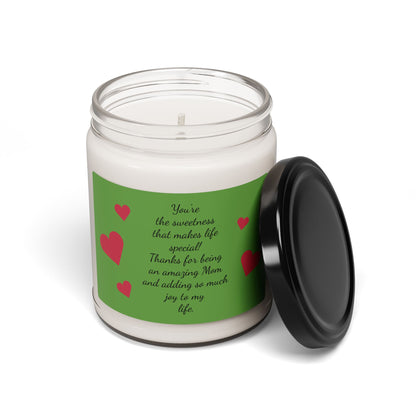 Heartfelt Gratitude Scented Soy Candle for Moms - 9oz