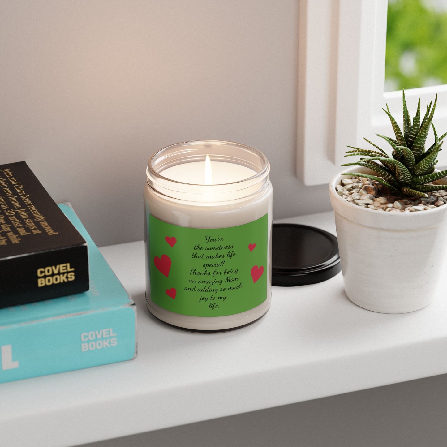 Heartfelt Gratitude Scented Soy Candle for Moms - 9oz