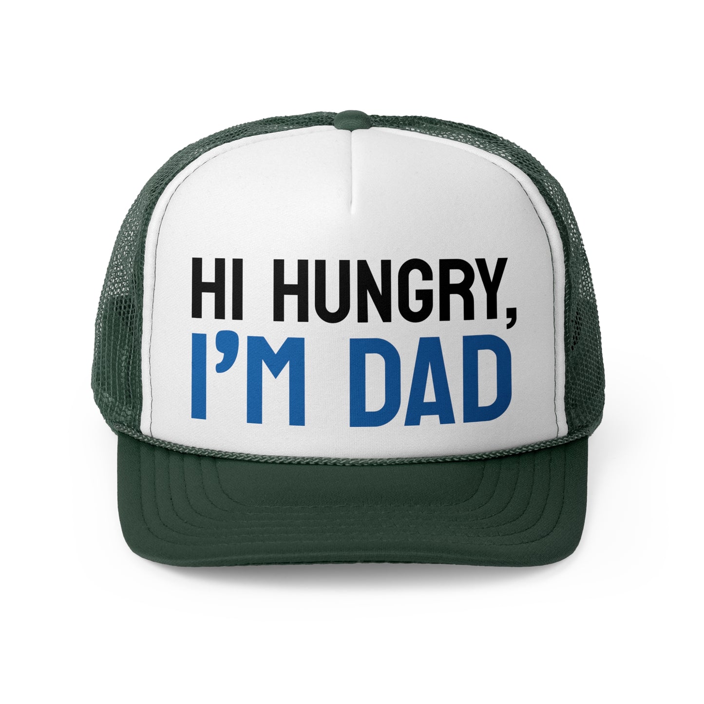 Funny Dad Trucker Cap - 'Hi Hungry, I'm Dad'