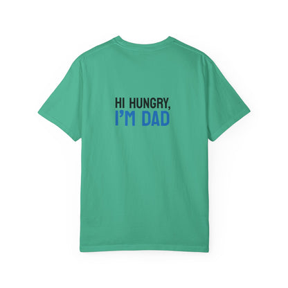 Funny Dad Grilling T-Shirt - Step Back This Dad Is Grilling & Hi Hungry, I'm Dad