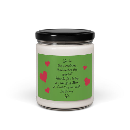 Heartfelt Gratitude Scented Soy Candle for Moms - 9oz