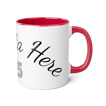2025 Graduation Accent Mug | I'm Outta Here Coffee Cup