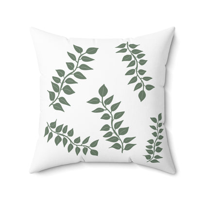 Floral Mom Square Pillow - Cozy Home Decor for Mother's Day