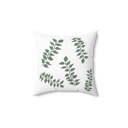Floral Mom Square Pillow - Cozy Home Decor for Mother's Day