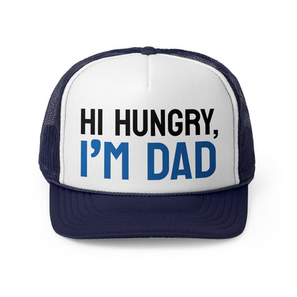 Funny Dad Trucker Cap - 'Hi Hungry, I'm Dad'