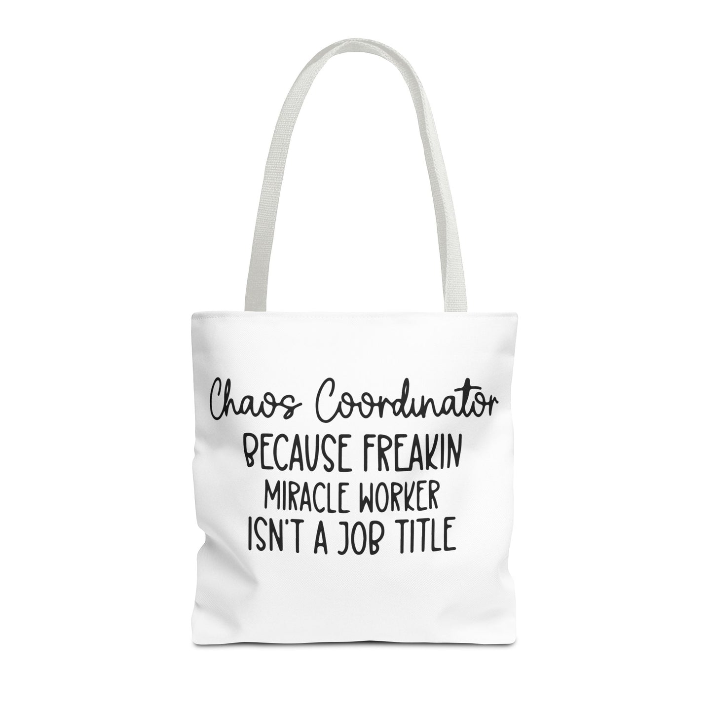 Funny Chaos Coordinator Tote Bag - Perfect for Moms