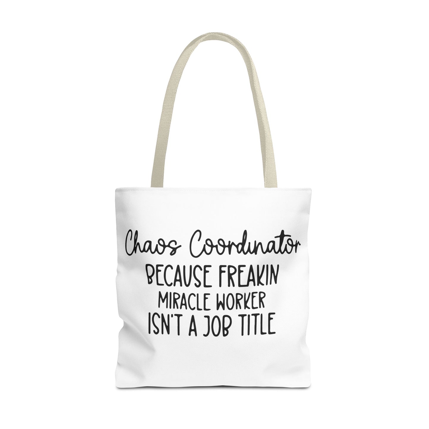 Funny Chaos Coordinator Tote Bag - Perfect for Moms