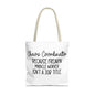 Funny Chaos Coordinator Tote Bag - Perfect for Moms