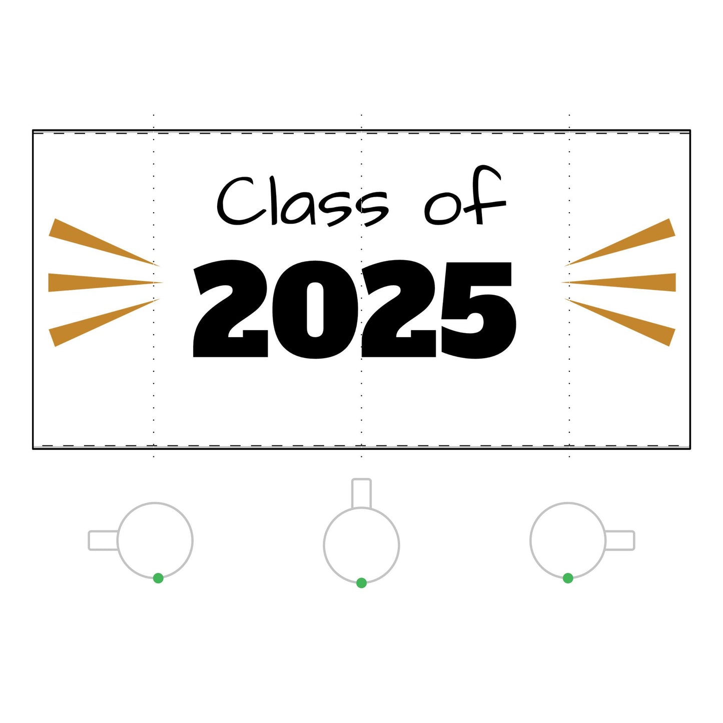 Class of 2025 Frosted Coffee Mug - 11oz Graduation Gift
