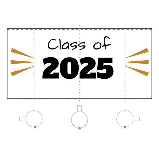 Class of 2025 Frosted Coffee Mug - 11oz Graduation Gift