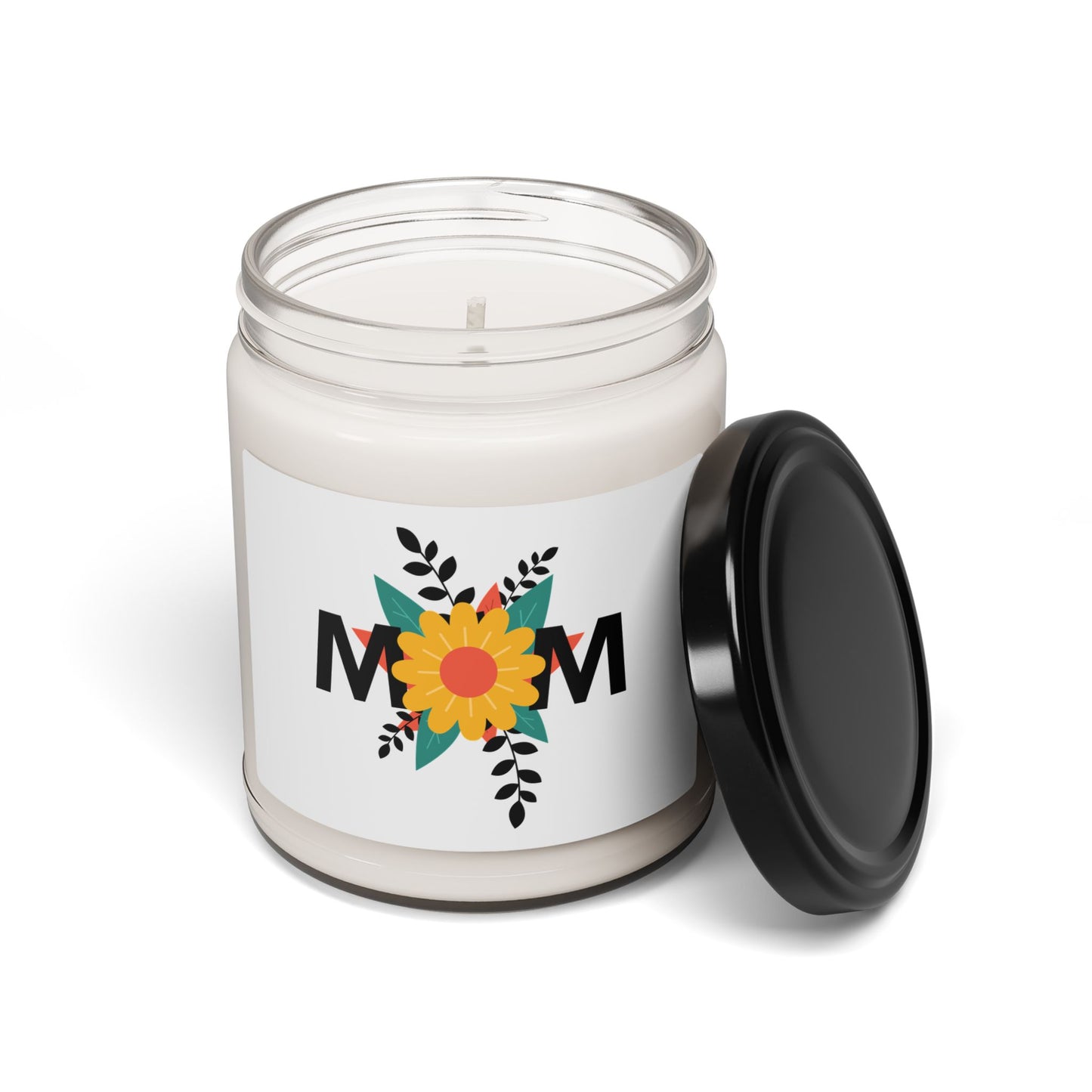 Floral Mom Scented Soy Candle - 9oz, Perfect Gift for Mother's Day