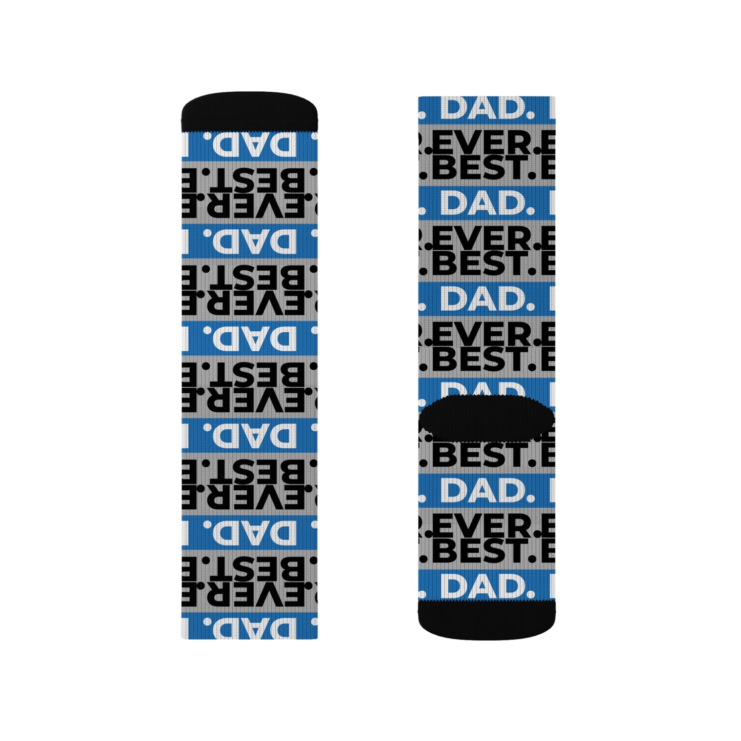 Personalized Sublimation Socks, Fun Statement Socks, Gift for Dad, Cool Socks for Men, Unique Father's Day Gift, Trendy Fashion Accessories
