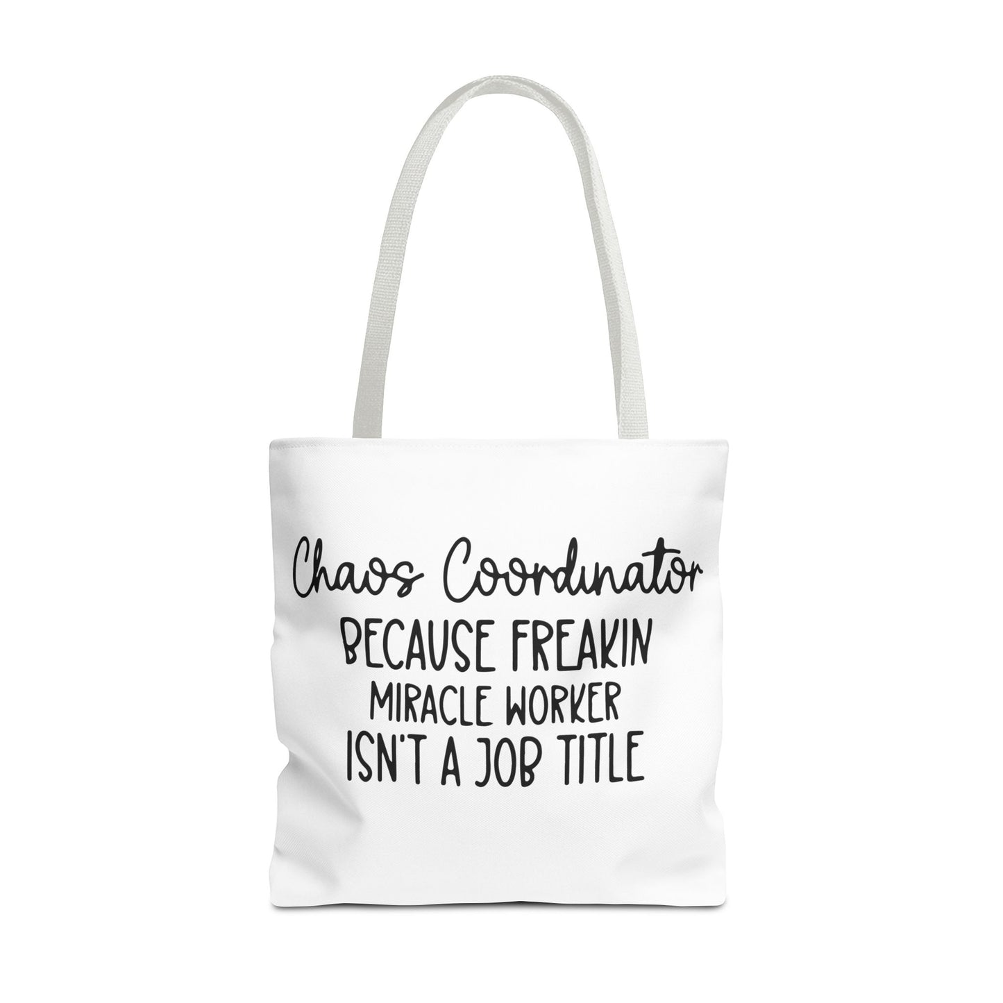 Funny Chaos Coordinator Tote Bag - Perfect for Moms