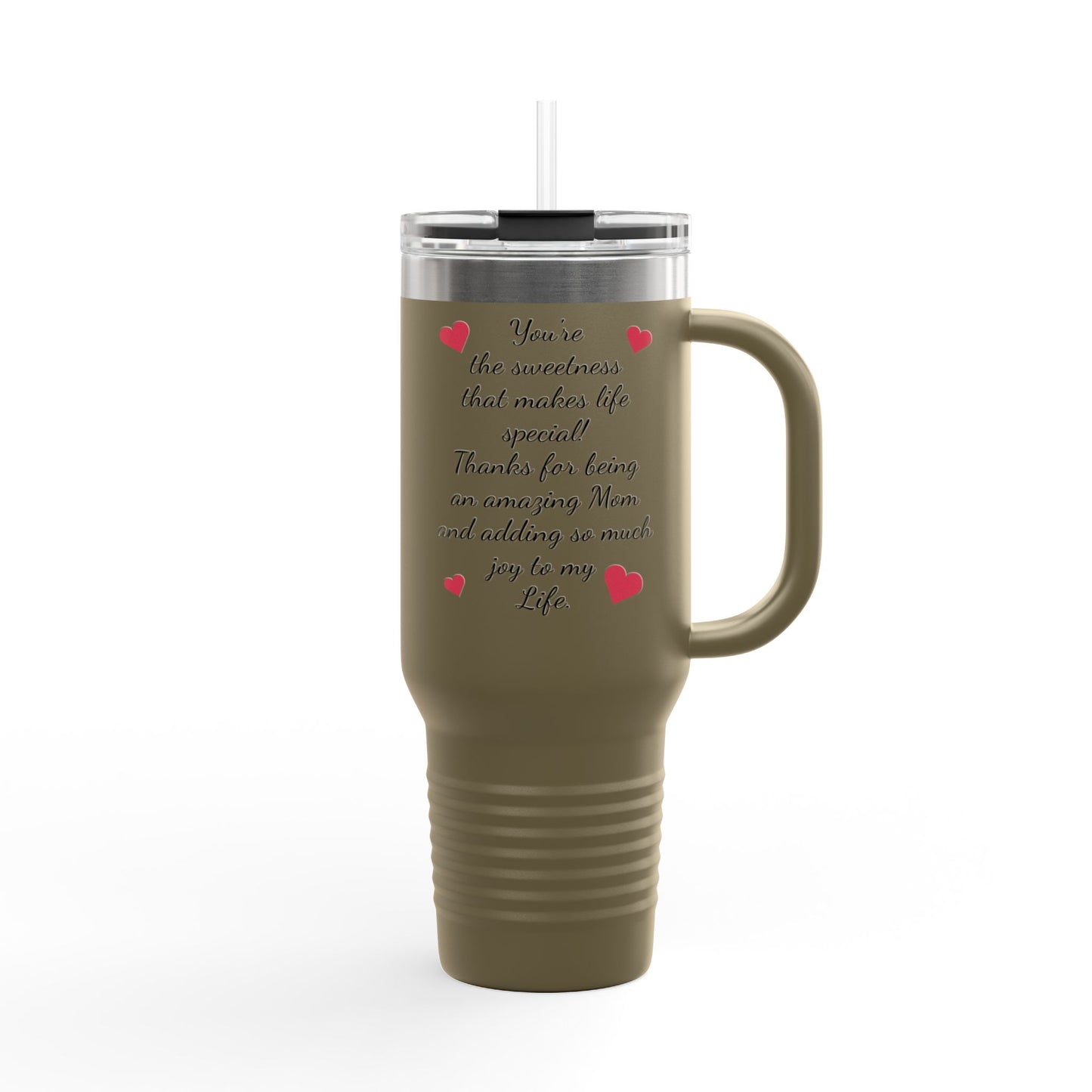 Inspirational Insulated Travel Mug for Moms - 40oz